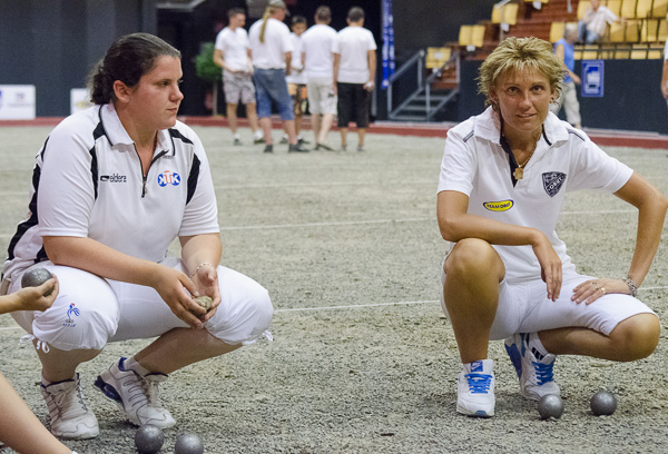 Championne de France doublette féminin.