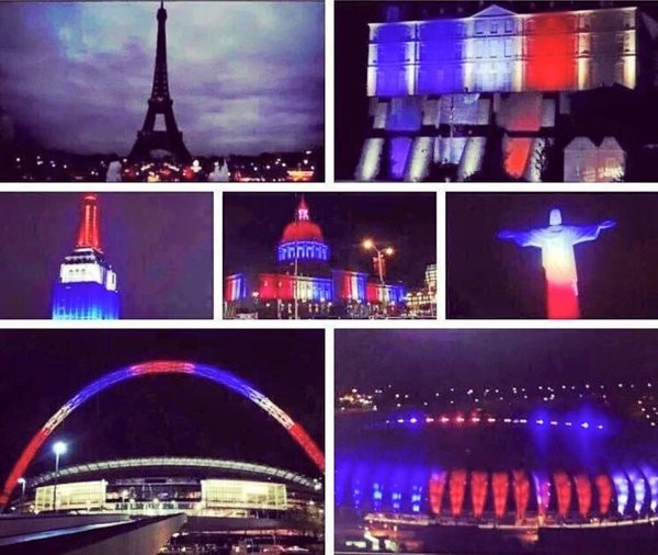 Soutien aux victimes des térribles attentat à Paris