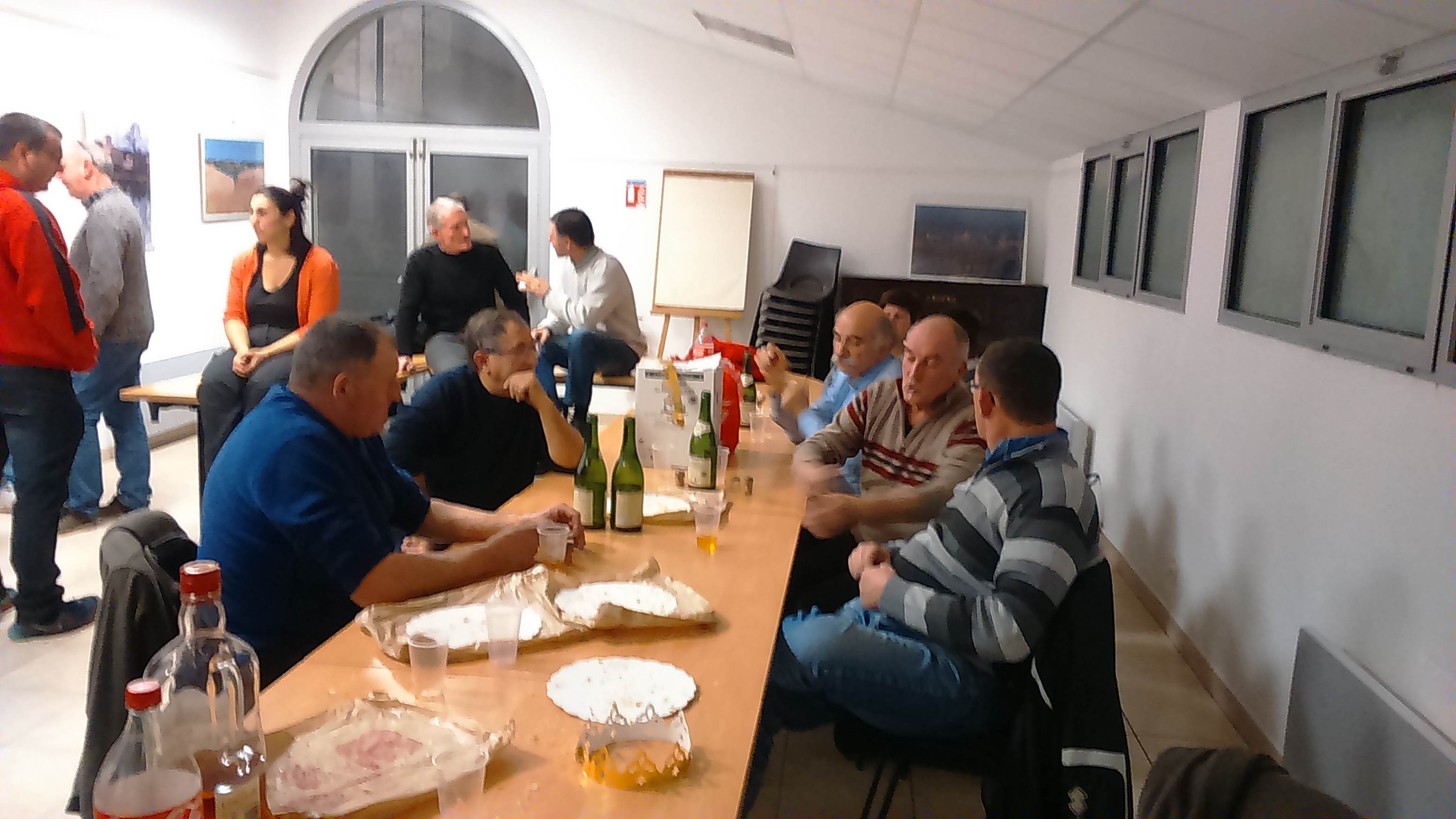 La pétanque Vazeracaise fête les rois. La pétanque Vazeracaise fête les rois.