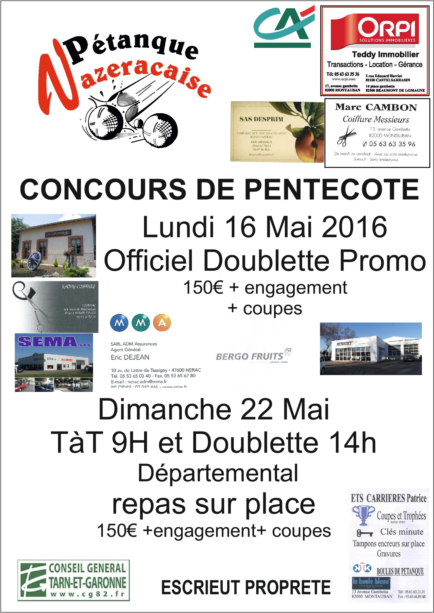 Concours 2016. Concours 2016.