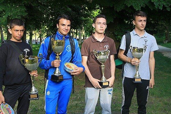 Antoine et valentin champions du cher doublette junior 2017 à ARGENT