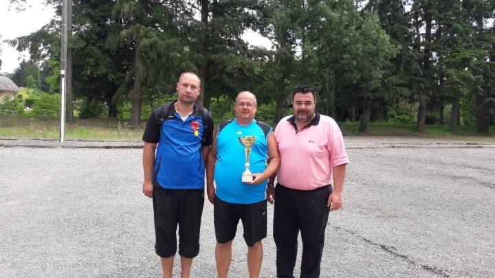 Les finalistes du général :Thomas Riegel à droite et Martial Rebottaro à gauche Les finalistes du général :Thomas Riegel à droite et Martial Rebottaro à gauche