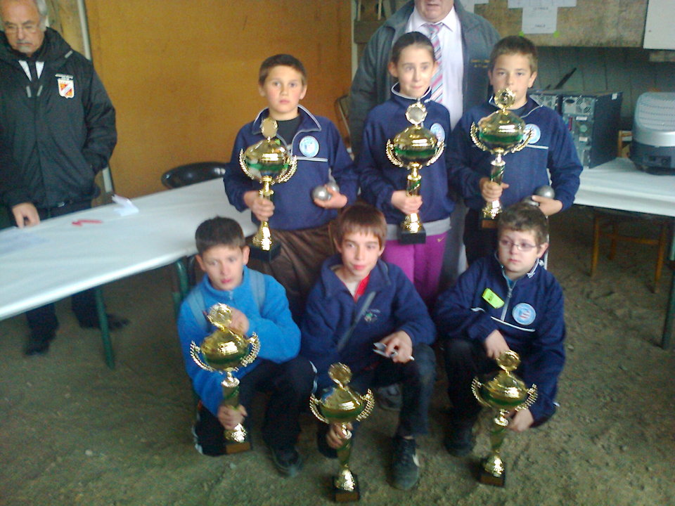 Résultats Championnat Triplettes du 29 Avril 2012