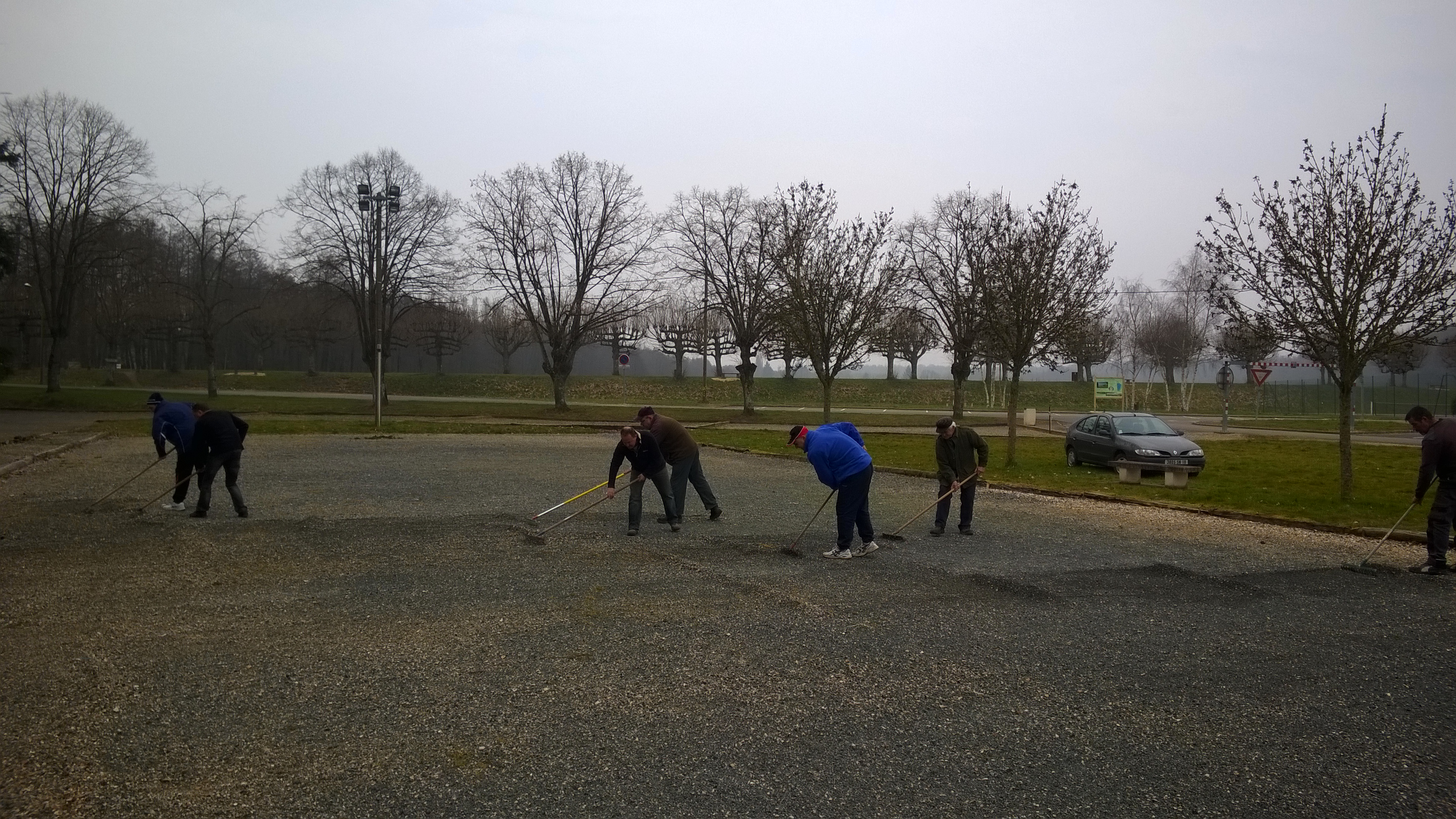 entretien terrain de pétanque