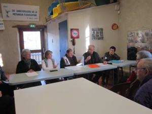 Desbarats Héléne-Marabiso Yvon-Vuatier Alain-Marabiso Colette-et la représentante de la mairie.