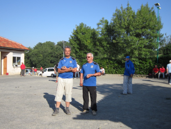 didier dupont et maurice sbalchiero 1/4 de finaliste championnats du gers doublettes promotions didier dupont et maurice sbalchiero 1/4 de finaliste championnats du gers doublettes promotions