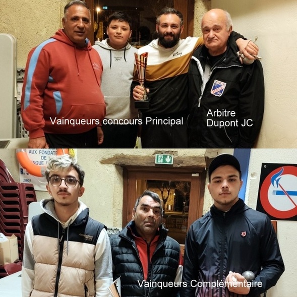 Concours du 07-03-2026 Concours du 07-03-2026