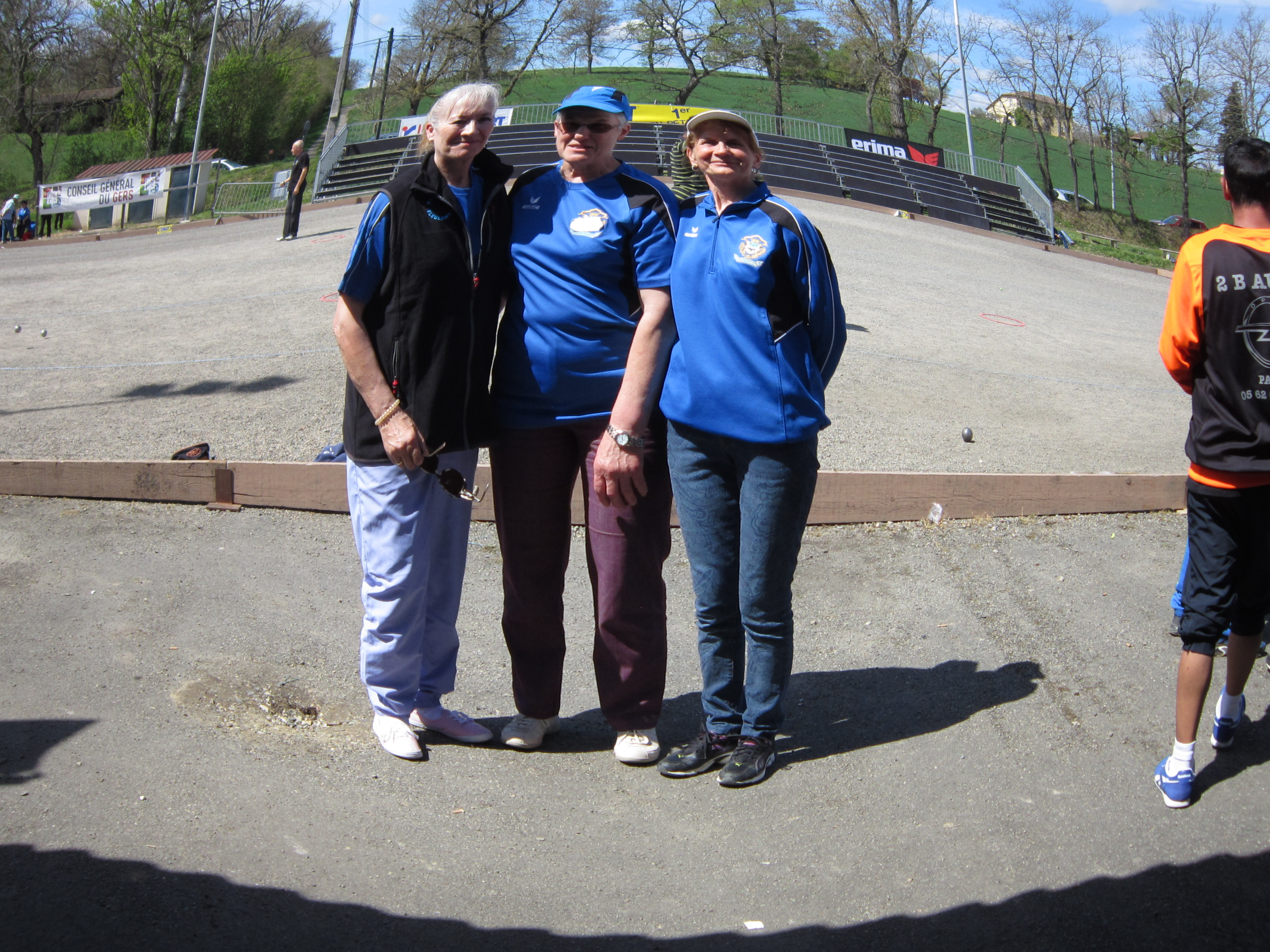 Helga Sbalchiero-Marie Anne Benazeth-Colette Marabiso Helga Sbalchiero-Marie Anne Benazeth-Colette Marabiso