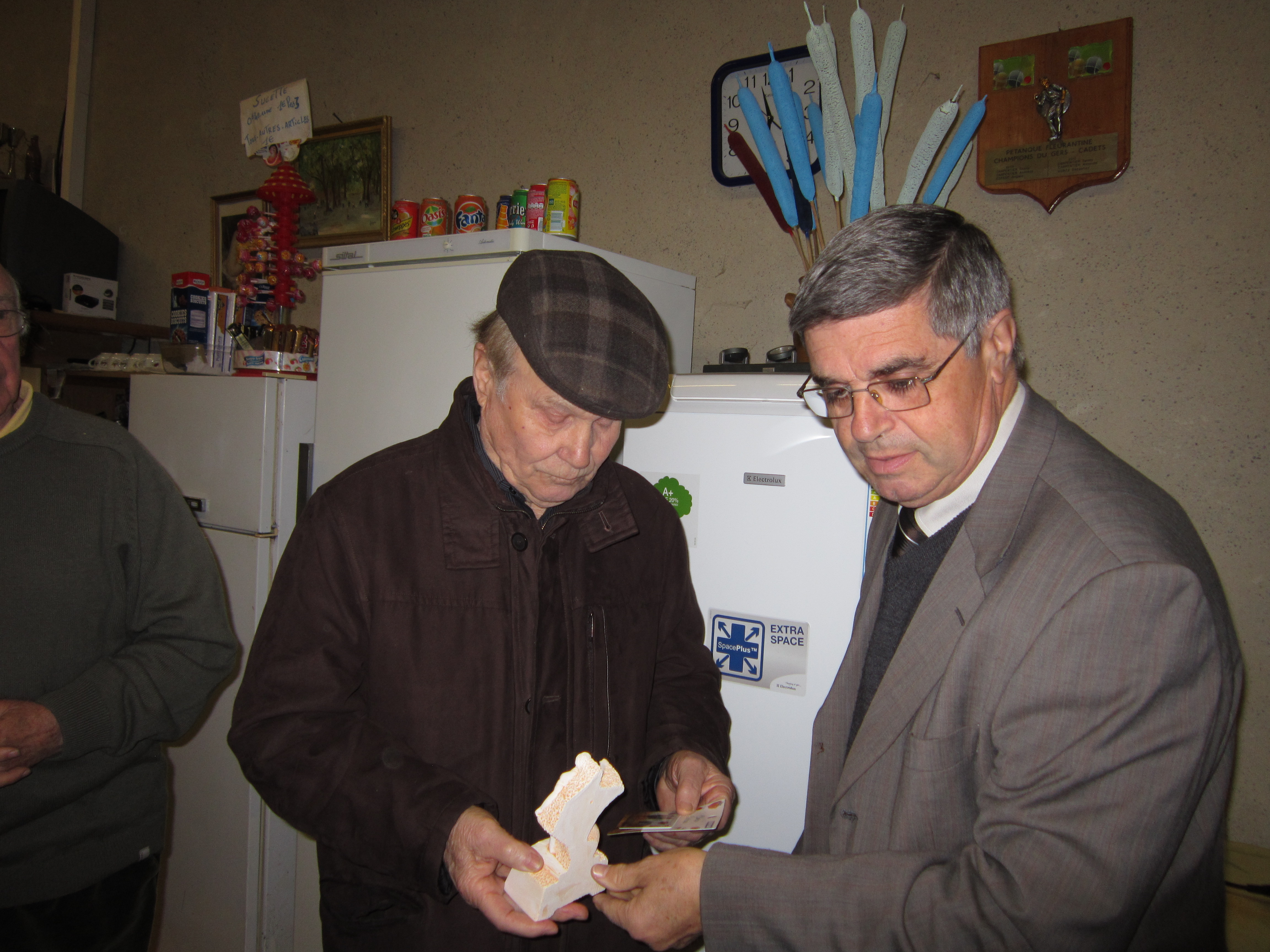 Vainqueur concours:Christophe Prete.absens sur la photo.finaliste Noel Pelegatta Vainqueur concours:Christophe Prete.absens sur la photo.finaliste Noel Pelegatta