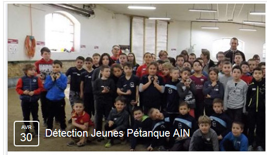 Journée  Détection Comité AIN du 30 Avril Trévoux .
