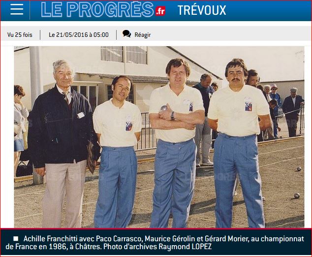 Les 50 ans de la Pétanque trévoltienne Dimanche 22Mai . Les 50 ans de la Pétanque trévoltienne Dimanche 22Mai .