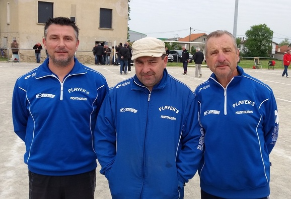 Les Player's doublement qualifiés pour le Championnat de Ligue triplette Jeu Provençal
