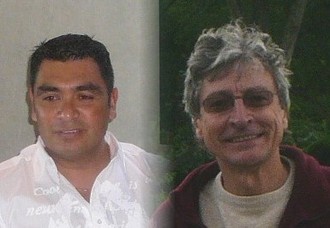 Le Coach/Joueur Jaïro Rincon et le Président Guy Lagarde Le Coach/Joueur Jaïro Rincon et le Président Guy Lagarde