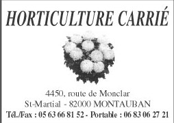 Liste des partenaires qui soutiennent le club des Player's Montalbanais