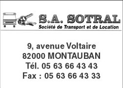 Liste des partenaires qui soutiennent le club des Player's Montalbanais