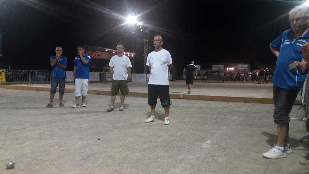 Les Player's éliminés en 1/4 de finale du Championnat Départemental des Clubs Jeu Provençal 1ère division (CDCJP1)