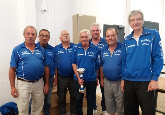 Les Player's échouent en 1/2 finale du Championnat Départemental des Clubs Vétéran 2017 1ère division (CDCV1)