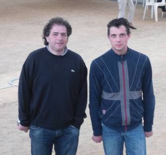 Eric Virazels et Anthony Galivel