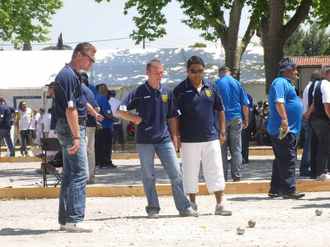 En 2010 au Championnat de Ligue à Pamiers, David Jullien, Sébastien Daniel et Jaïro Rincon