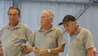 Nos jeunes vétérans : Jean-Louis, Claude et Louis