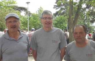 Gérard, Guy et Claude représentants des Player's à Tournefeuille