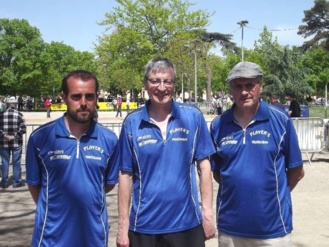 Loïc, Guy et Christian qualifiés Loïc, Guy et Christian qualifiés