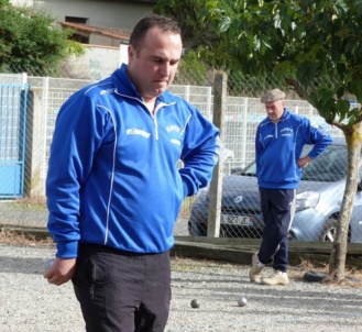 Nicolas Cousserand et Christian Lagarde en réflexion Nicolas Cousserand et Christian Lagarde en réflexion