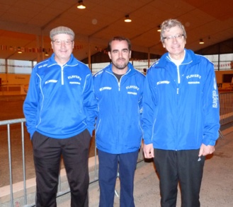 Notre triplette très décue de son résultat Notre triplette très décue de son résultat