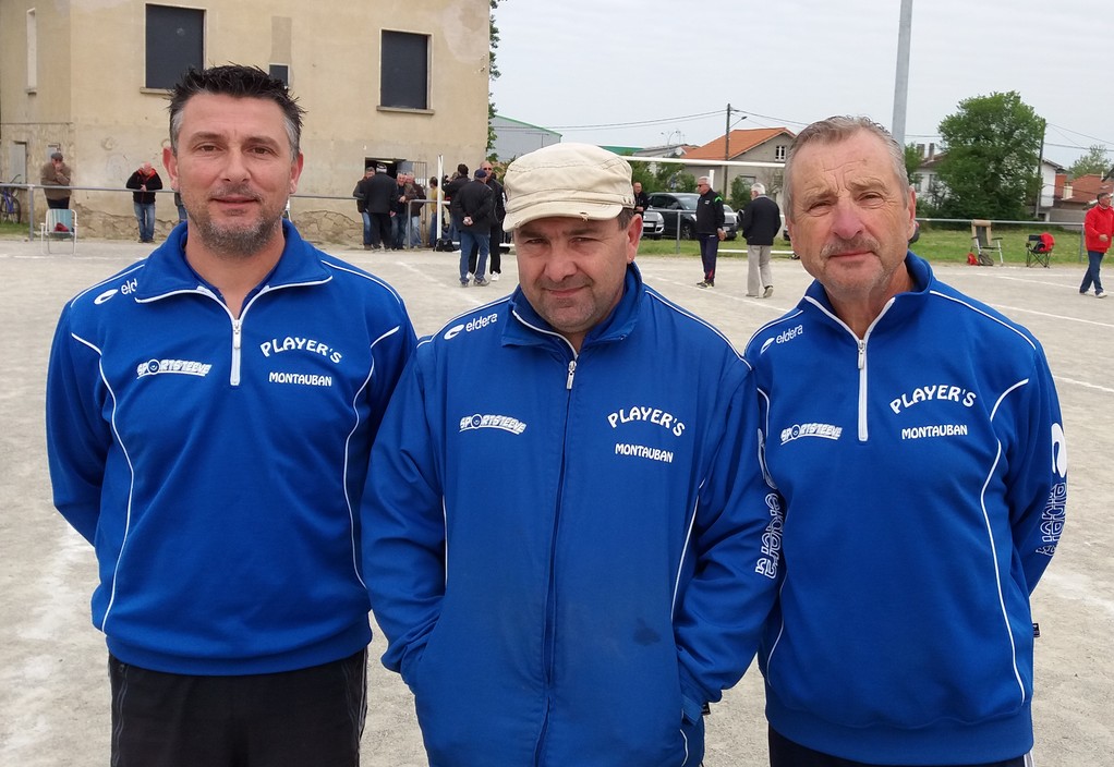 Les Player's doublement qualifiés pour le Championnat de Ligue triplette Jeu Provençal