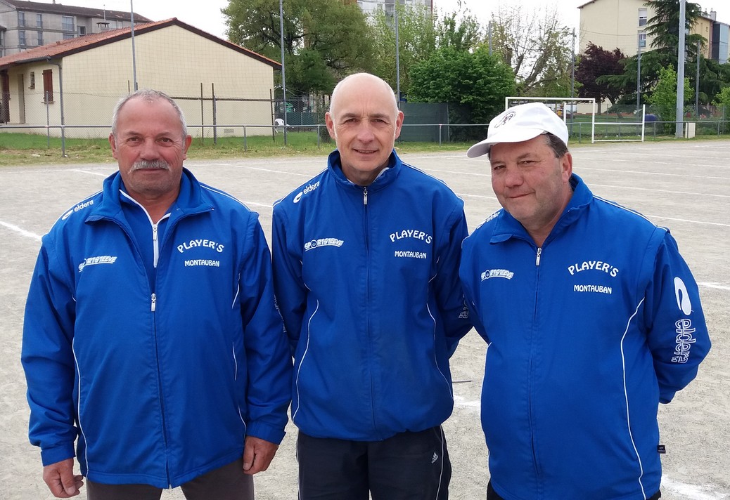 Les Player's doublement qualifiés pour le Championnat de Ligue triplette Jeu Provençal