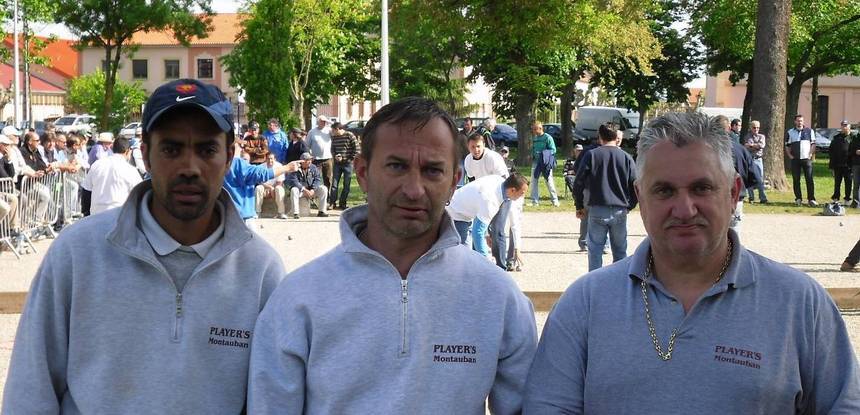 L'équipe senior des Player's (Rachid Laarag, Jacques Samara et Vincent Sabatier)
