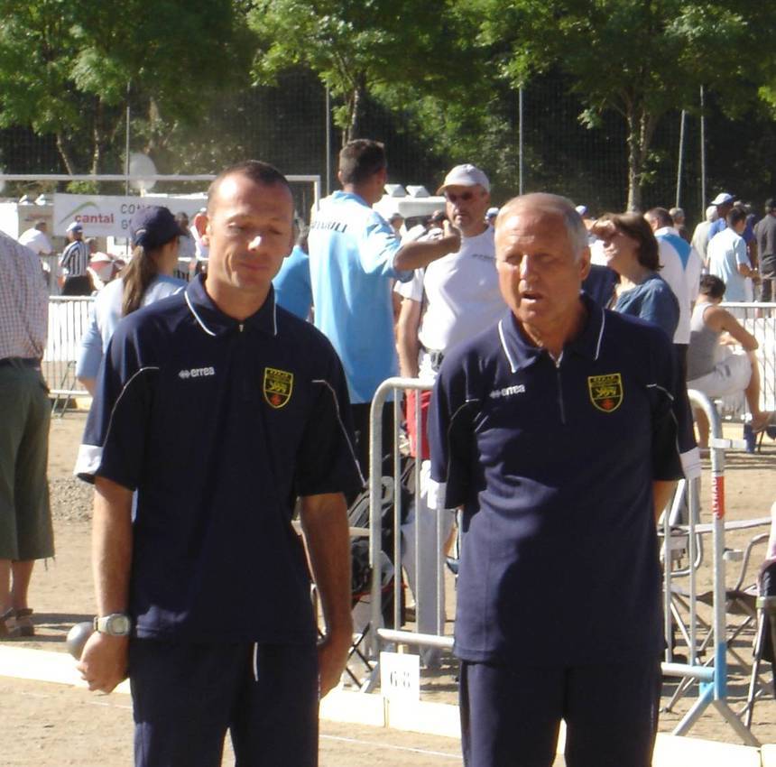 Daniel Sébastien et Larroque Claude à Aurillac