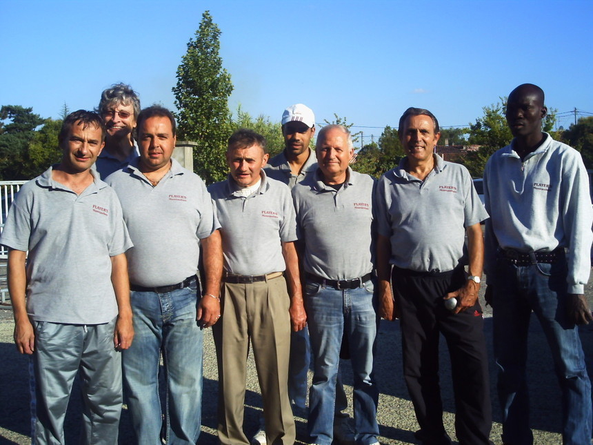 L'équipe 1 des Player's Championne de Tarn-et-Garonne 2008