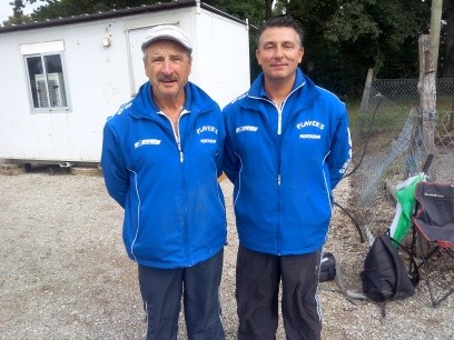 Gérard et Laurent avant l'orage !