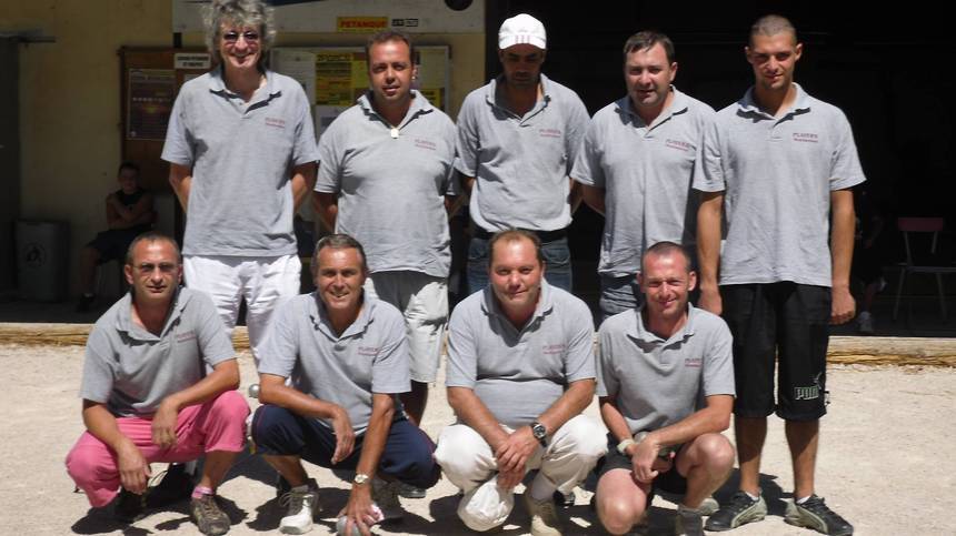 L'équipe des Player's qui s'est inclinée à St-Sulpice (81)