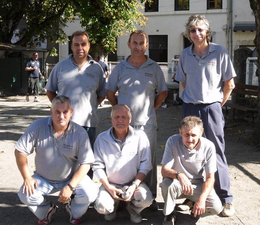 L'équipe des Player's qui a joué contre Biars-sur-Cère