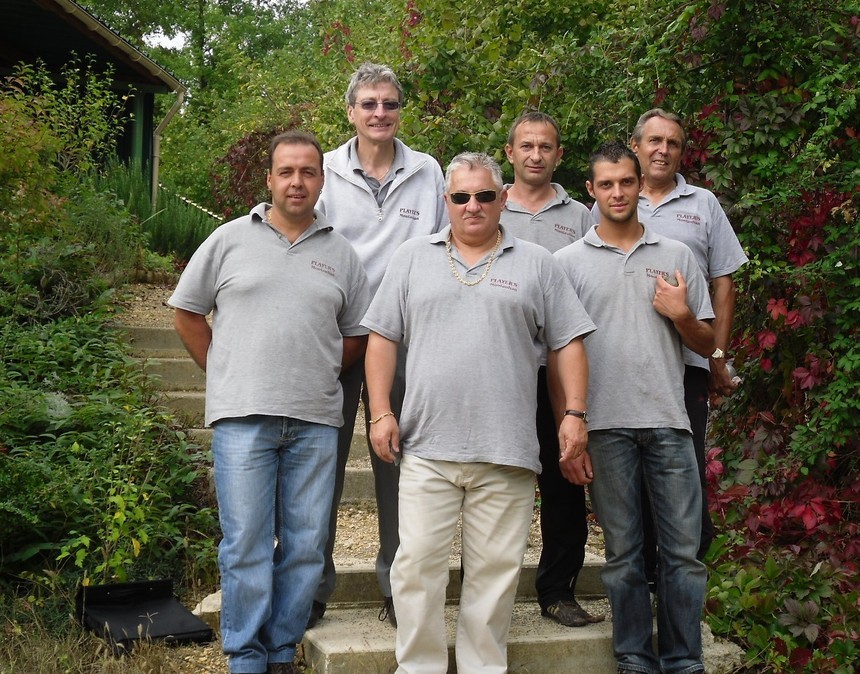 L'équipe des Player's face à Gourdon L'équipe des Player's face à Gourdon