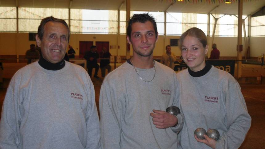 Fourcade Jean-Louis - Galivel Anthony - Trainel Pauline 1/4 finaliste Fourcade Jean-Louis - Galivel Anthony - Trainel Pauline 1/4 finaliste