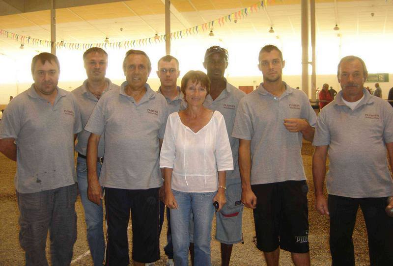 L'équipe 2 des Player's finaliste en 1ère division en 2009