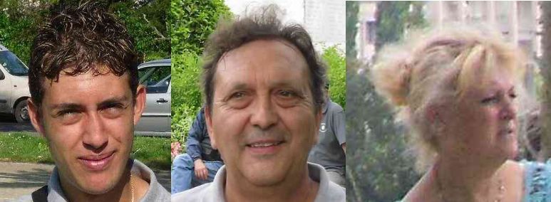 John, Jean-François et Christine