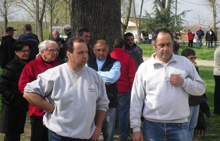 L'équipe Alegre et Vaccaro lors des 1/8 de finale L'équipe Alegre et Vaccaro lors des 1/8 de finale