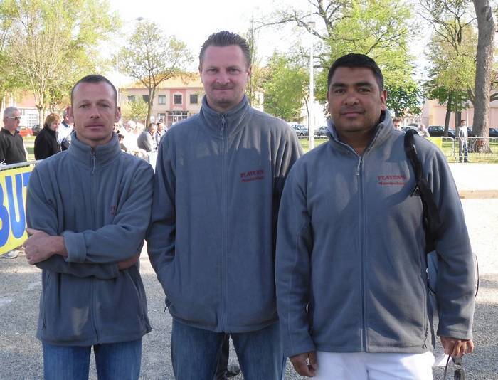 Sébastien Daniel, David Jullien et Jaïro Rincon Sébastien Daniel, David Jullien et Jaïro Rincon