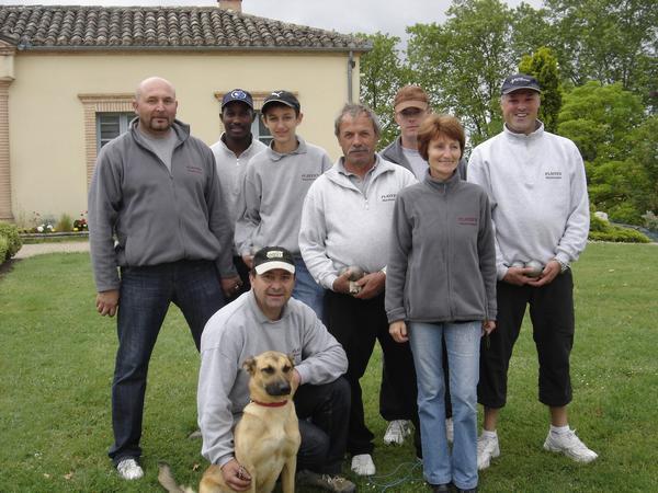 L'équipe victorieuse de Réalville-Cayrac L'équipe victorieuse de Réalville-Cayrac