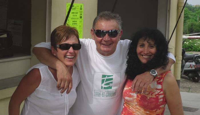 La première ligne des bénévoles aux Player's La première ligne des bénévoles aux Player's