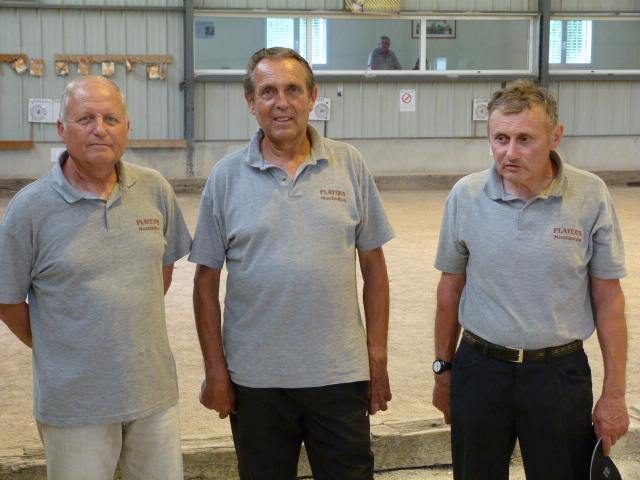 Claude, Jean-Louis et Louis, finalistes