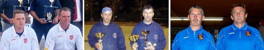 Les adversaires des Player's (de gauche à droite) : Berlier Stéphane, Jurado Denis, Moulene Dominique, Mas Jean-Claude, Boyer Bruno et Laumond Christian