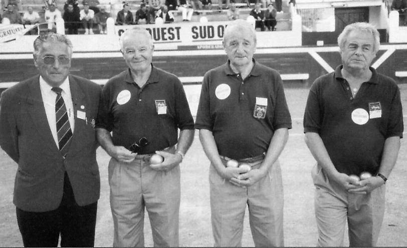 1996 à Soustons, sa dernière finale du Championnat de France vétéran 1996 à Soustons, sa dernière finale du Championnat de France vétéran