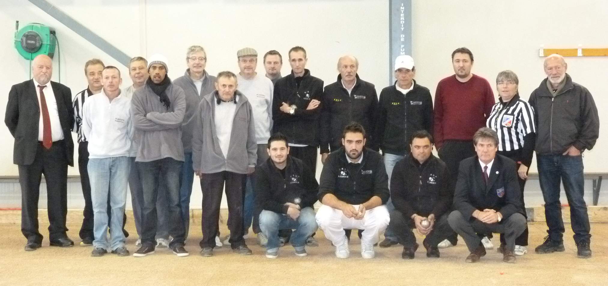 Lourdes et les Player's finalistes 2012 du CRC
