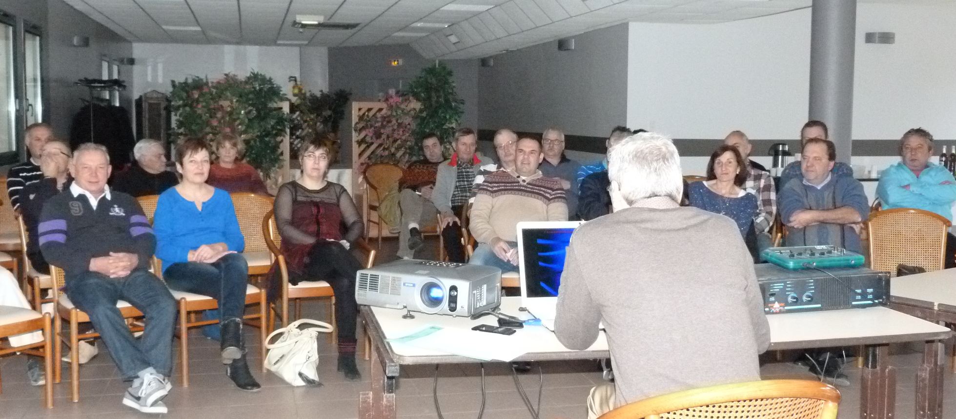 Une assemblée studieuse Une assemblée studieuse