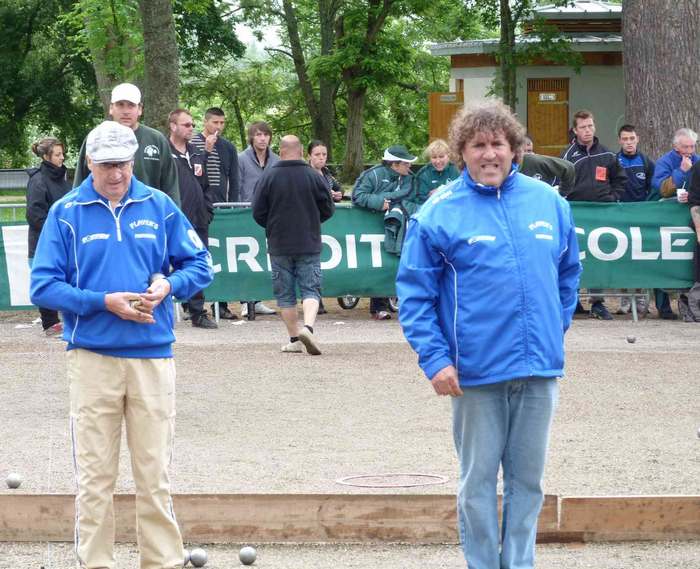 Les anciens Champions de France, Christian et Alain